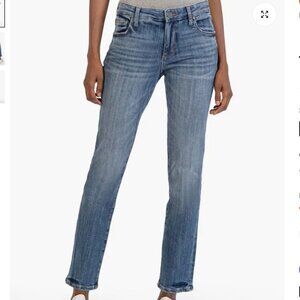 Kut from the Kloth High Rise Ankle Slim Straight Leg Sz 12